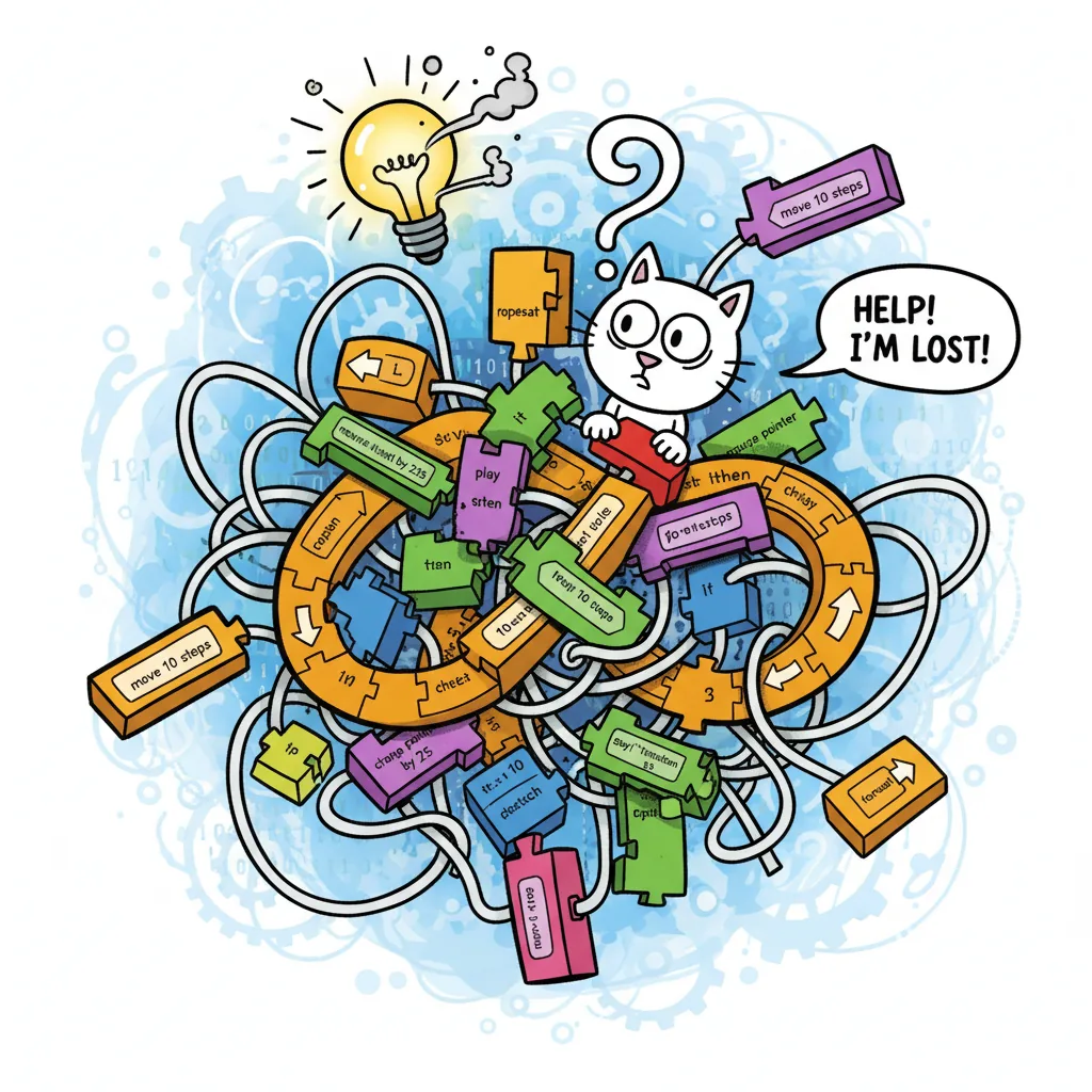 Code Block Mess