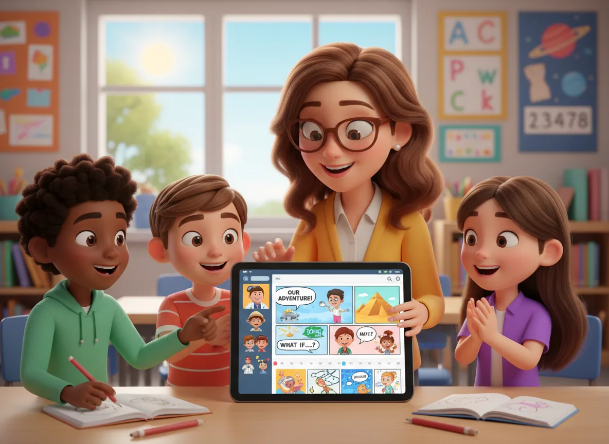 AI Educational Comics Maker