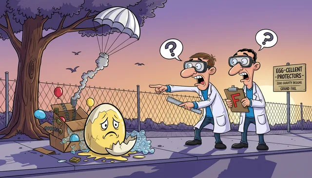 Egg Drop Fail