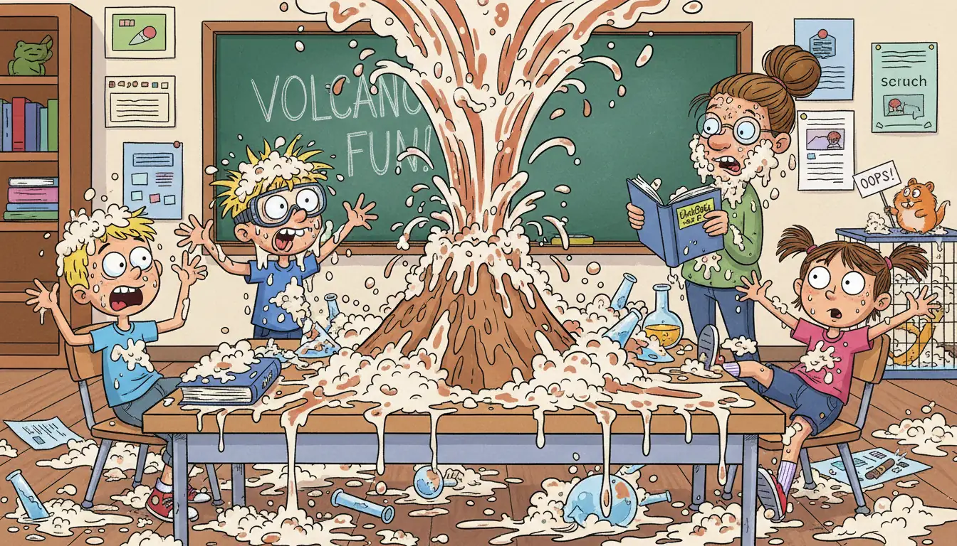 Volcano Experiment Fail