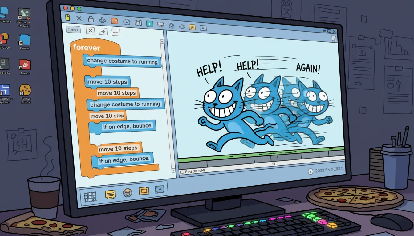Scratch Infinite Loop