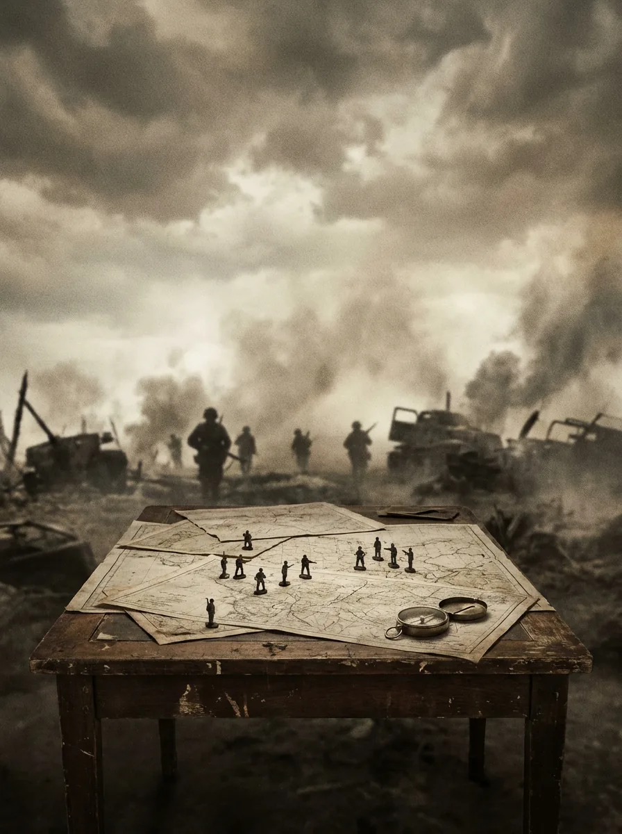 War documentary poster