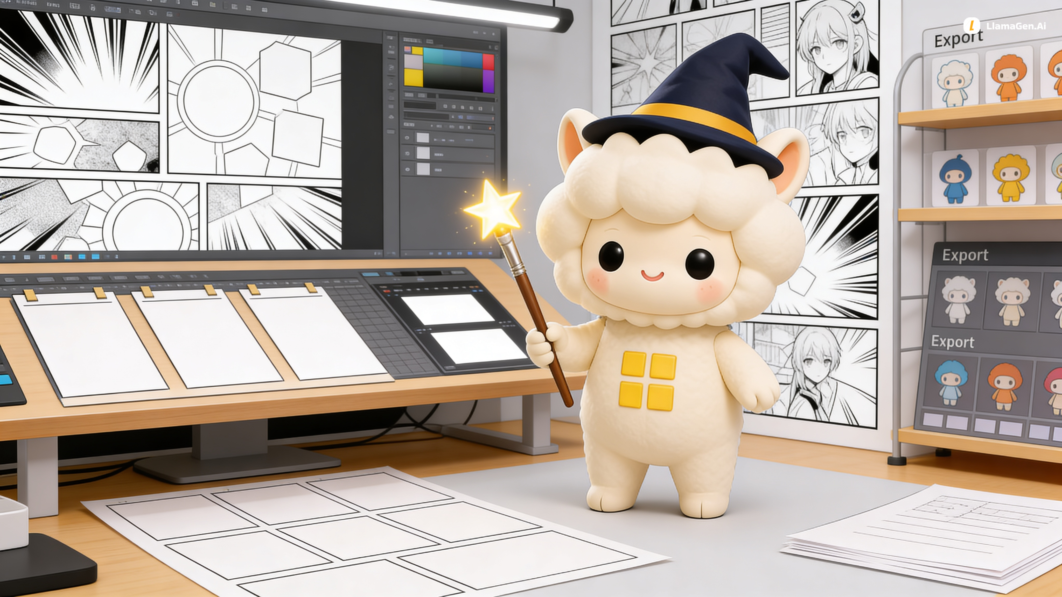 Tạo dự án manga mới ngay lập tức với tiêu đề bắt buộc để công việc của bạn được sắp xếp ngăn nắp ngay từ đầu