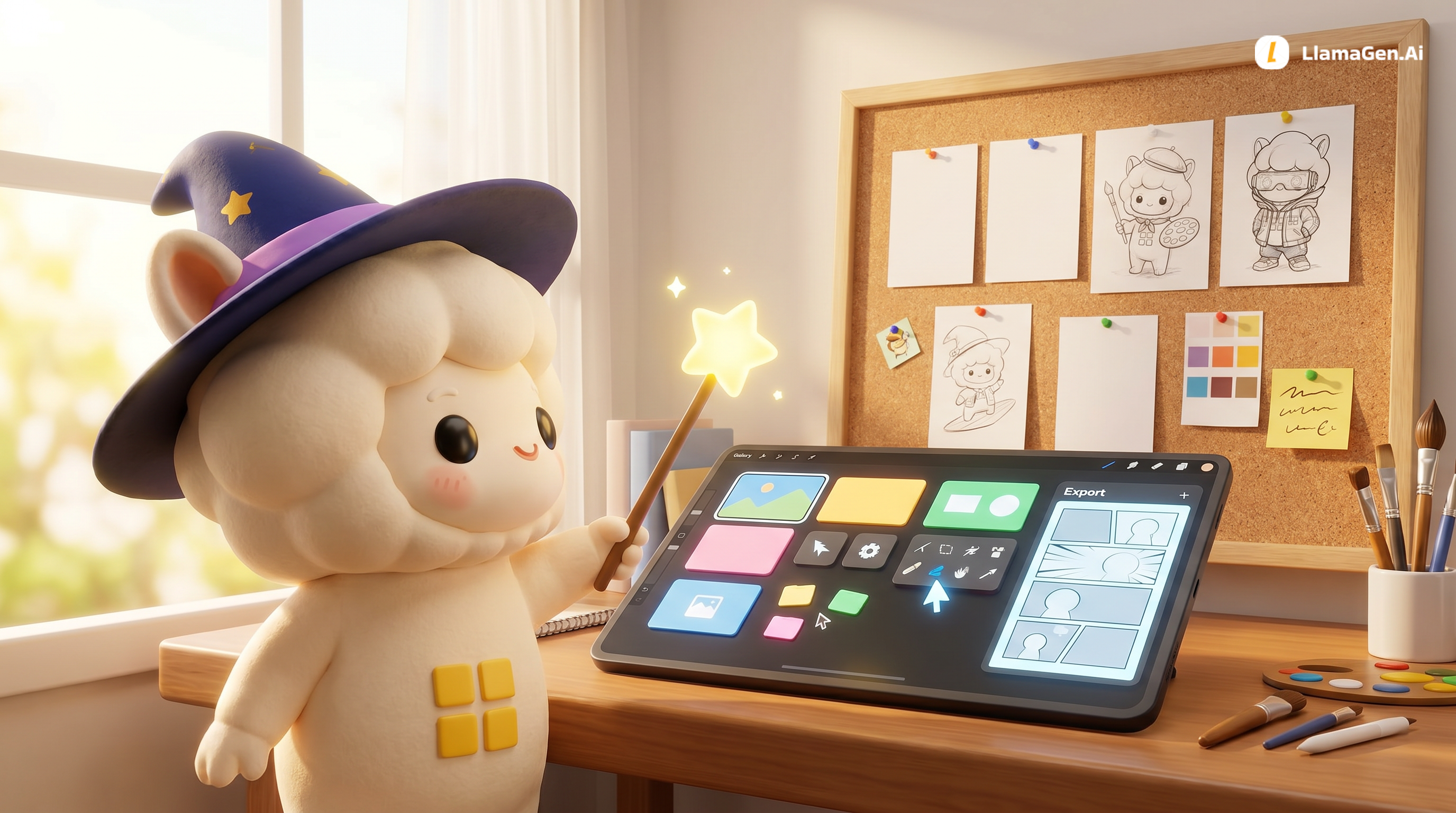 LlamaGen.AI 1.0.20: Opdateringer til Story Workspace