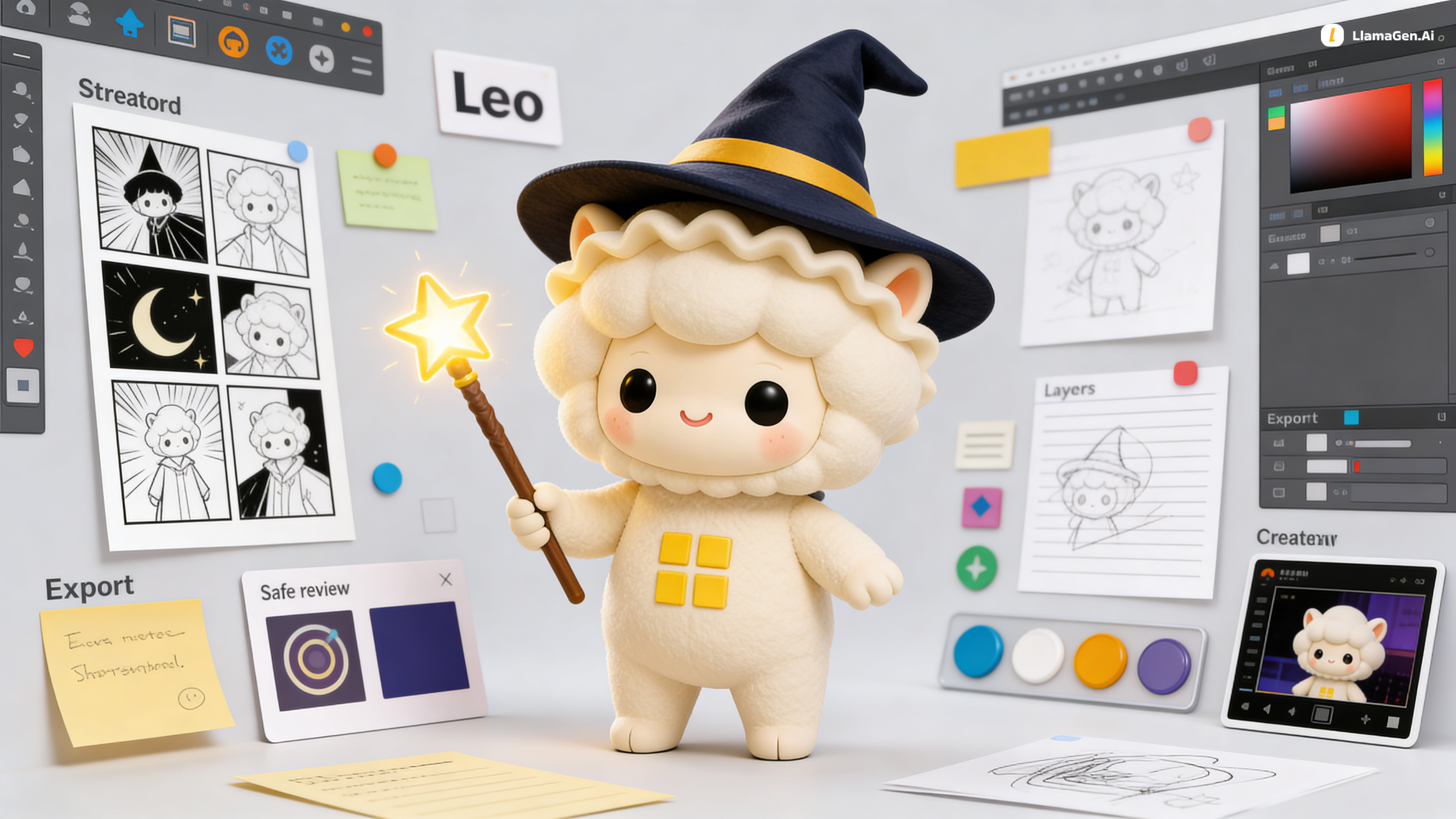 LlamaGen.AI 1.0.21: Opdateringer til storyboard-workflow