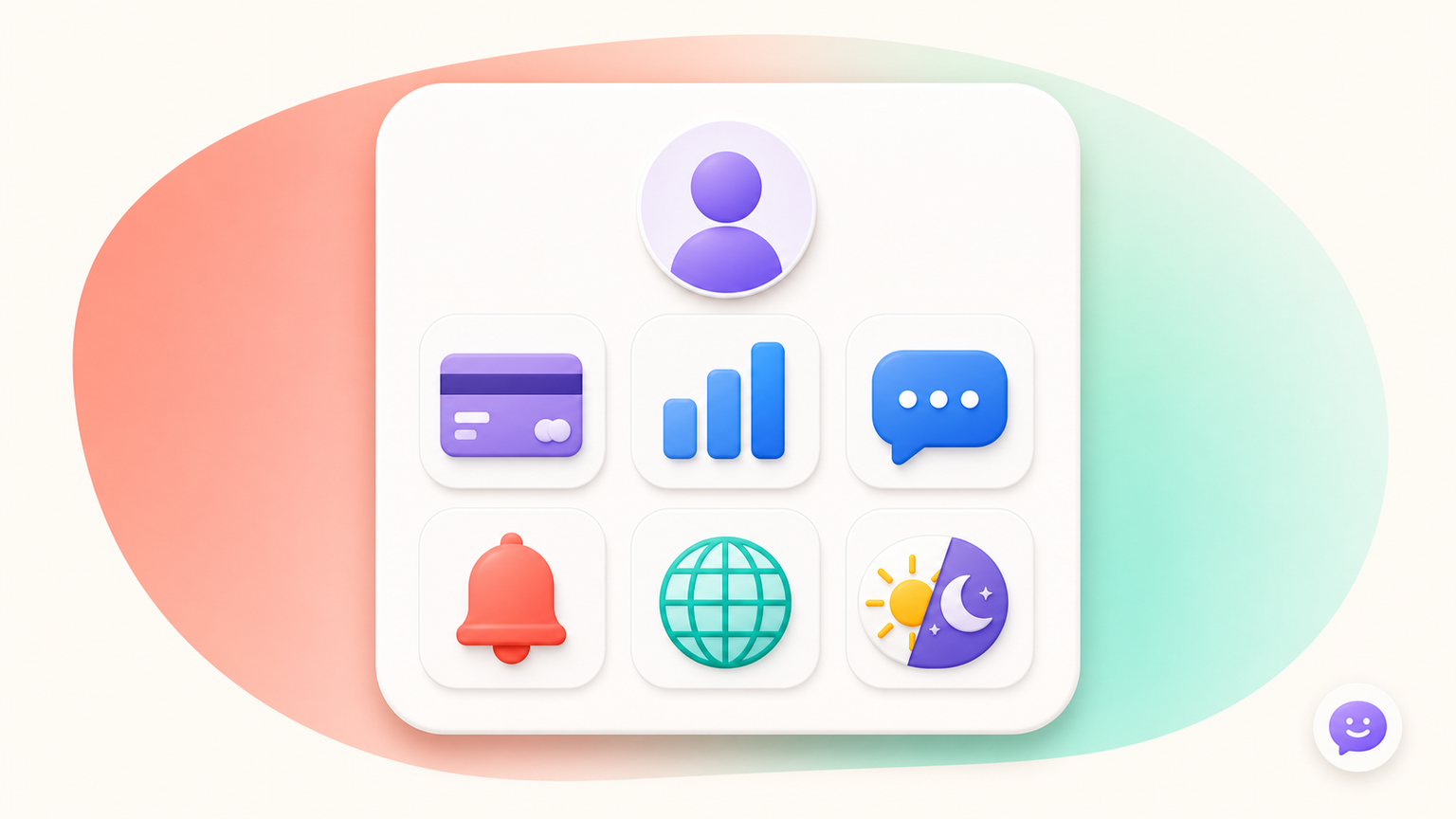 Account settings hub