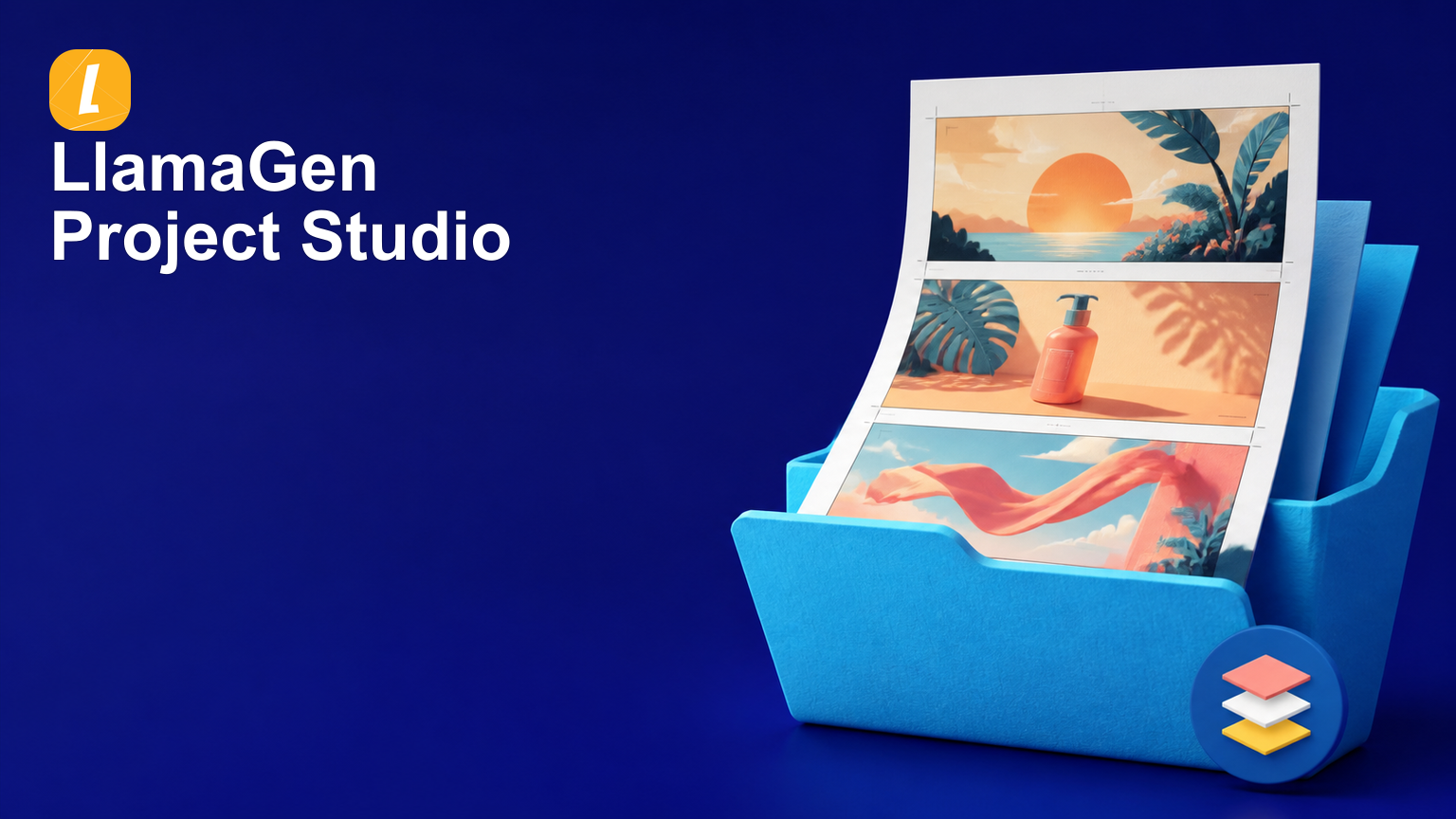 LlamaGen.AI 1.0.30: Навигация по проектам и многослойное производство