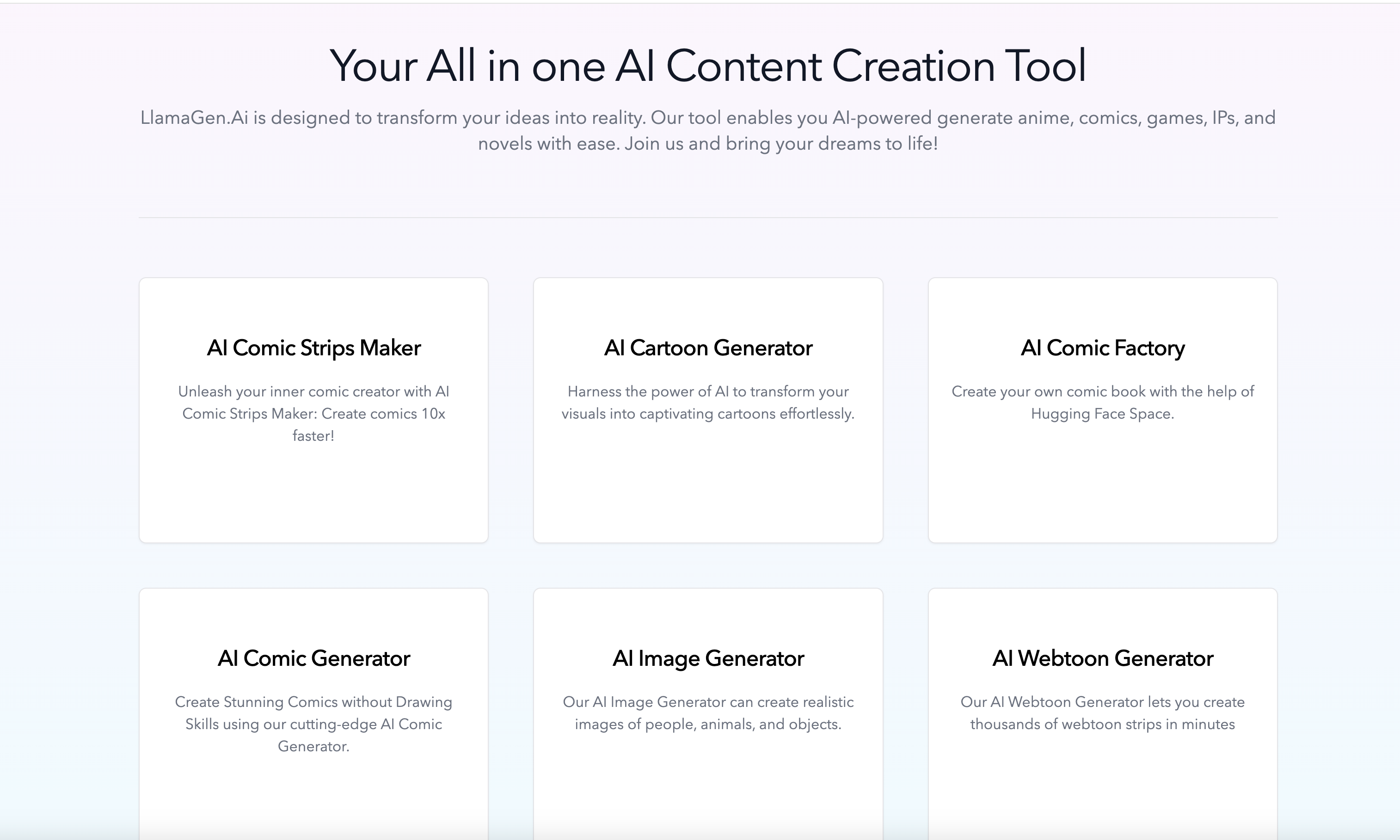 Features Page