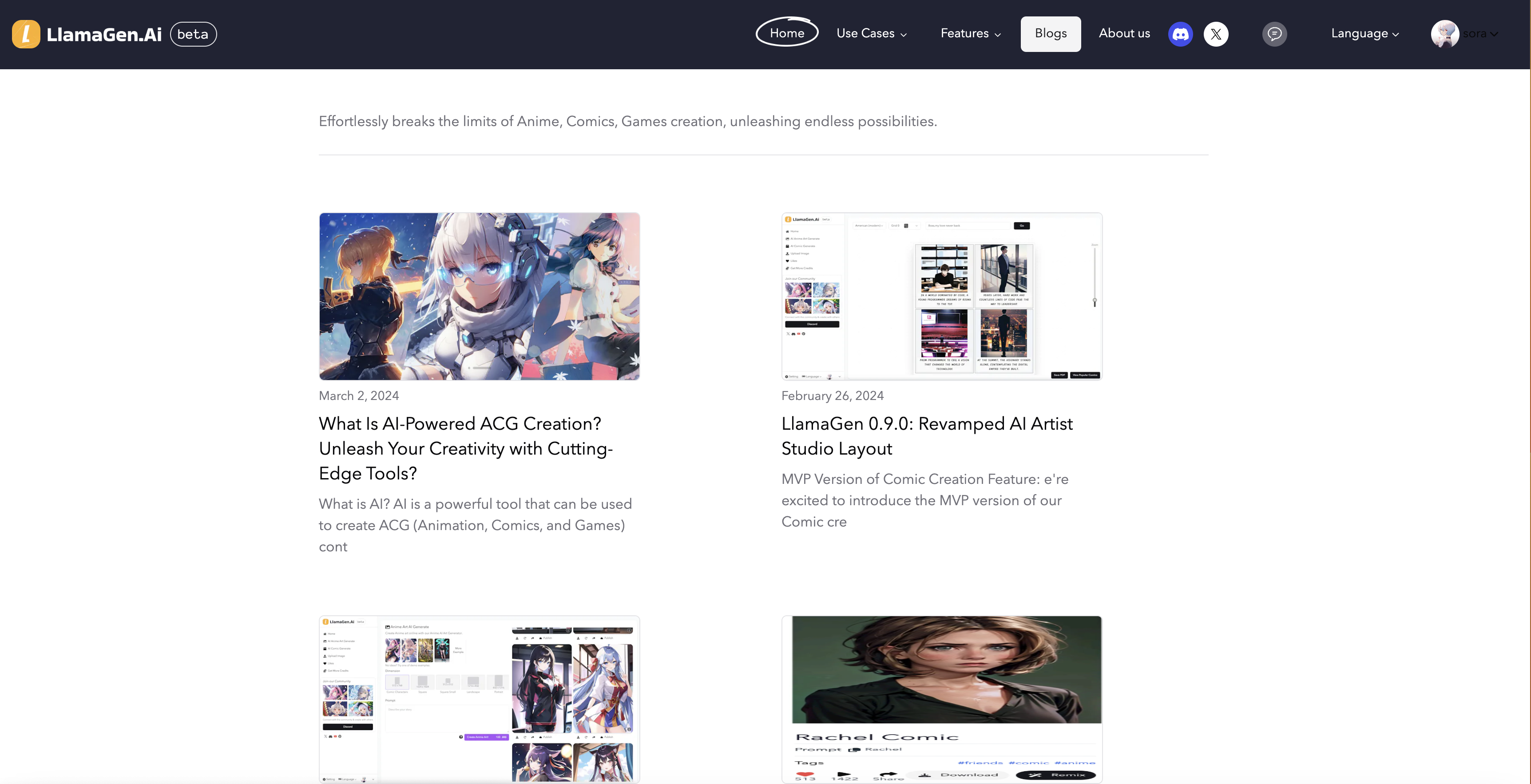 Lançamento do Blog LlamaGen.Ai: Uma Nova Fonte de Arte e Criatividade com IA