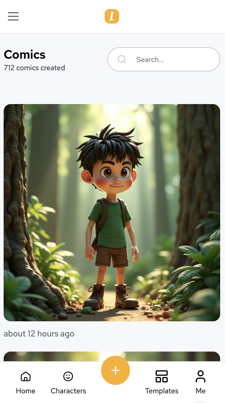 Experiência na App Móvel