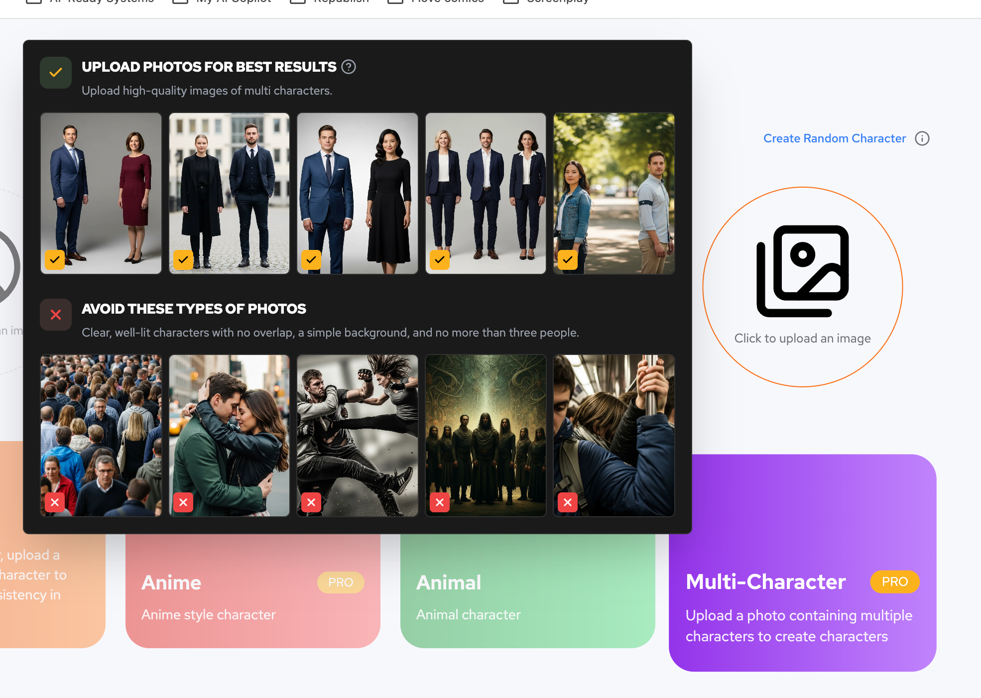 Precisione del Riconoscimento Immagini Multi-Personaggio