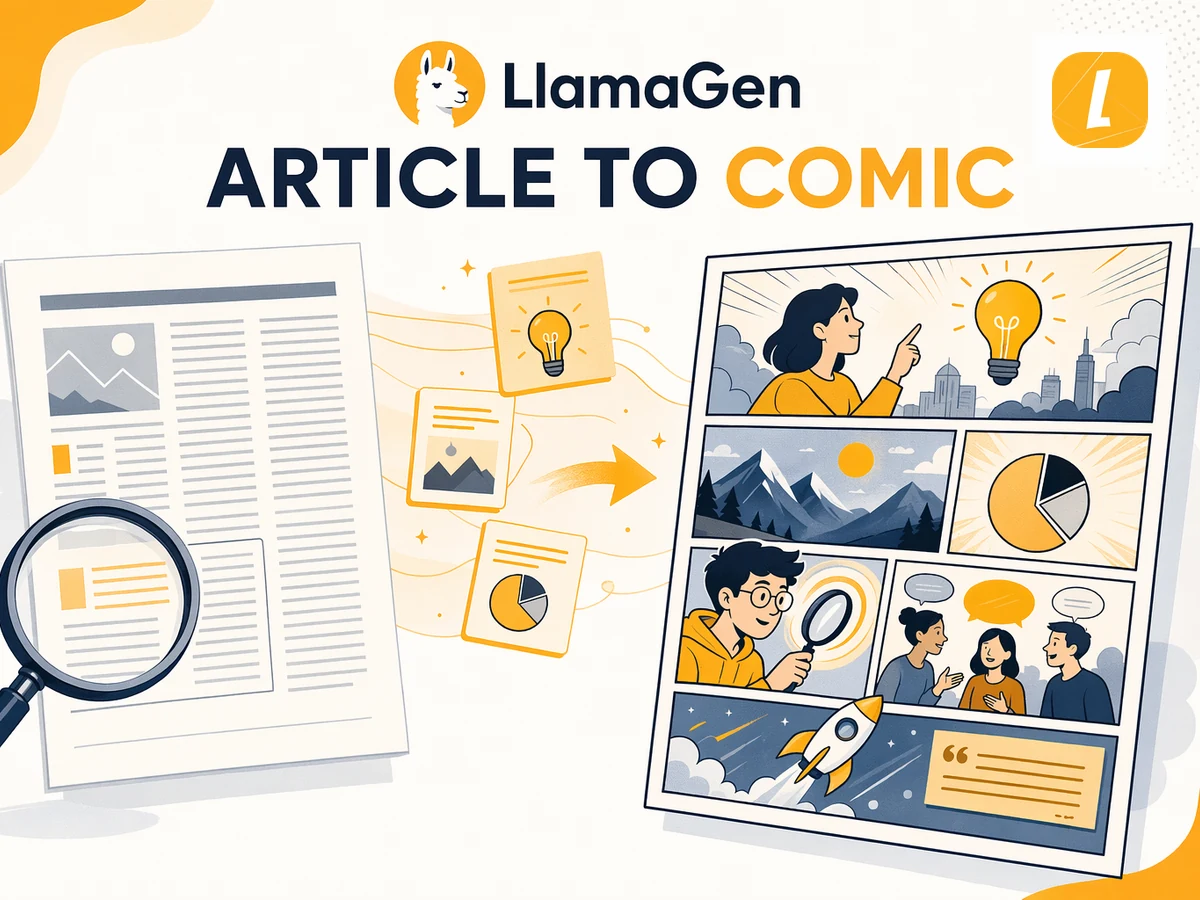 Article to Comic