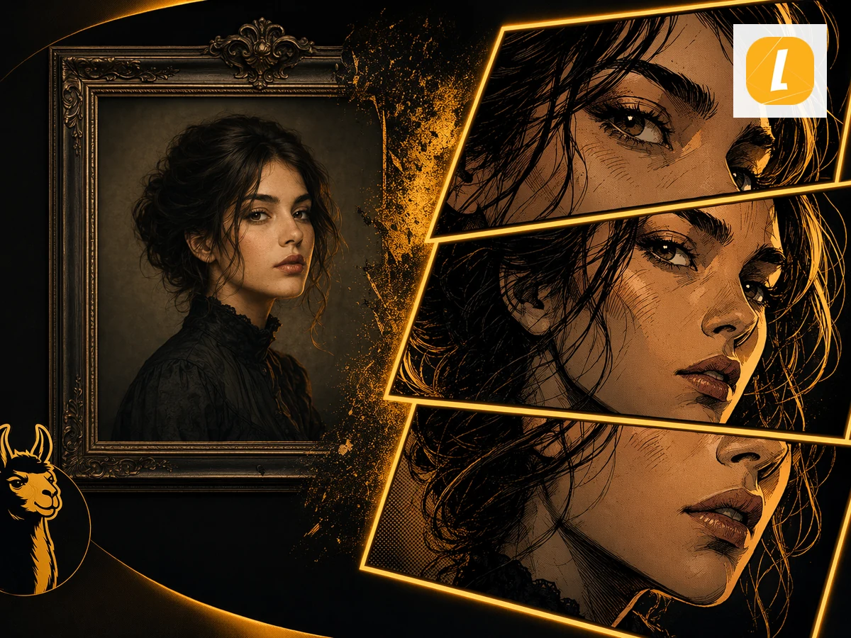 Portrait to Comic