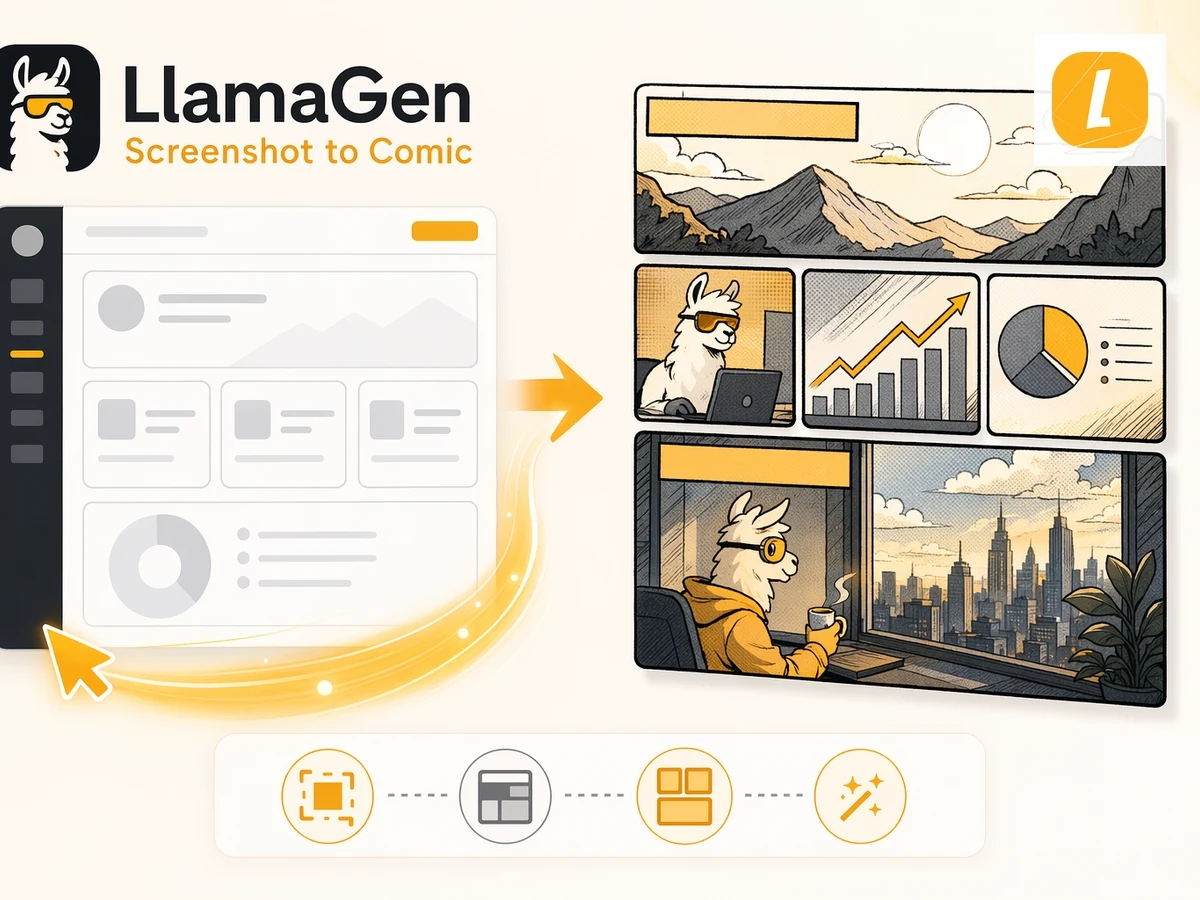 Screenshot to Comic