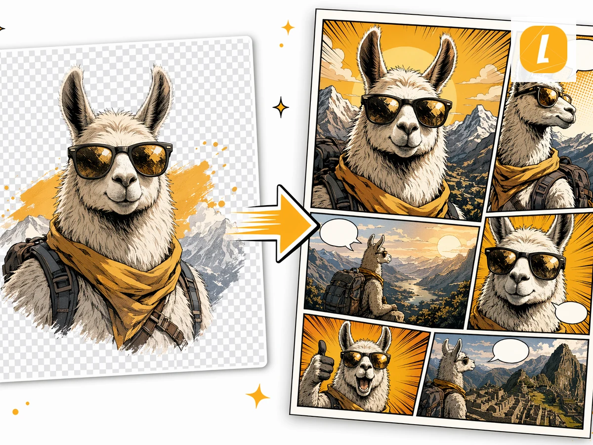 Screenshot to Comic