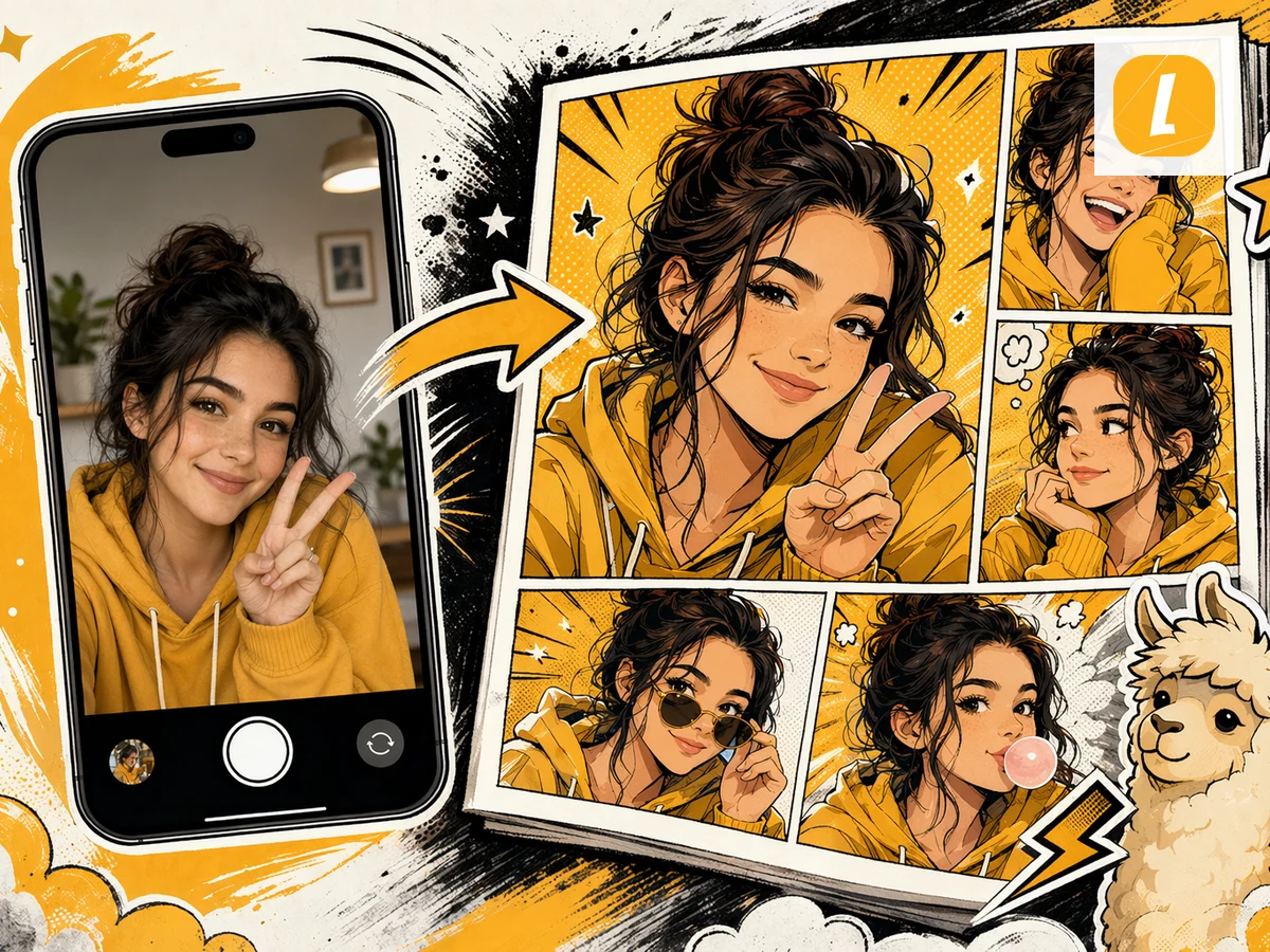Selfie to Comic