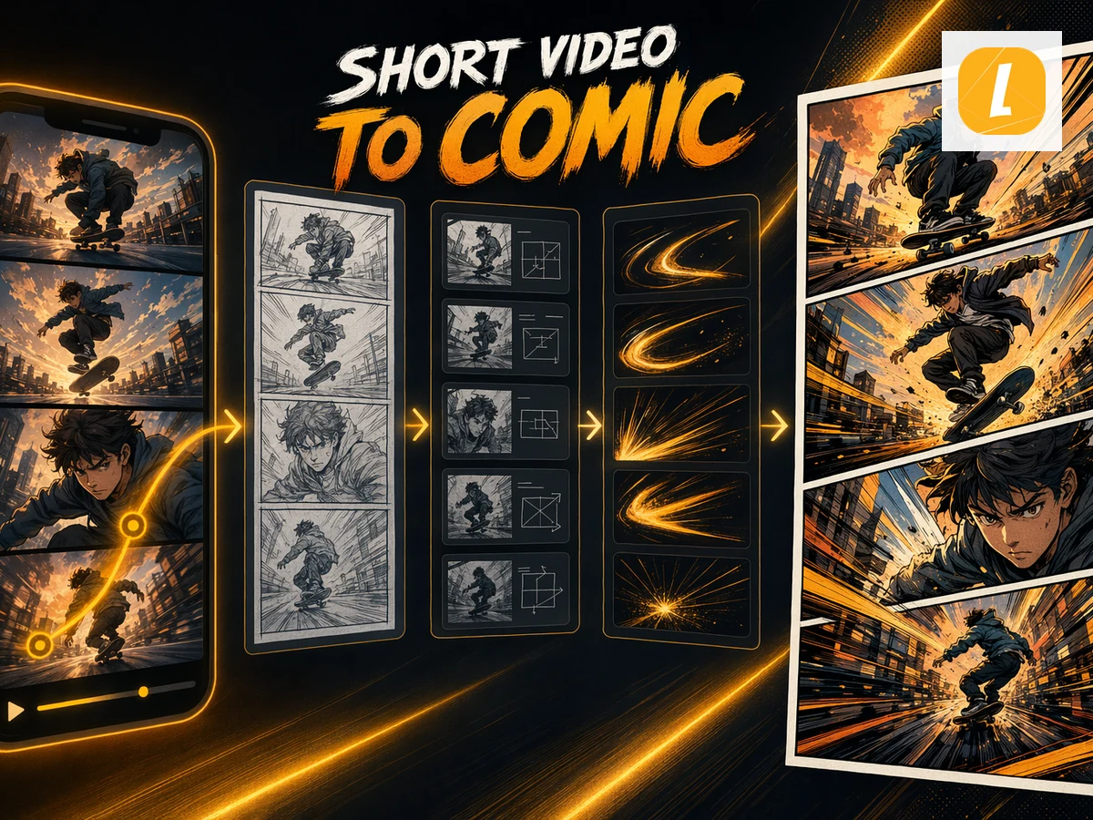 Short Video to Comic