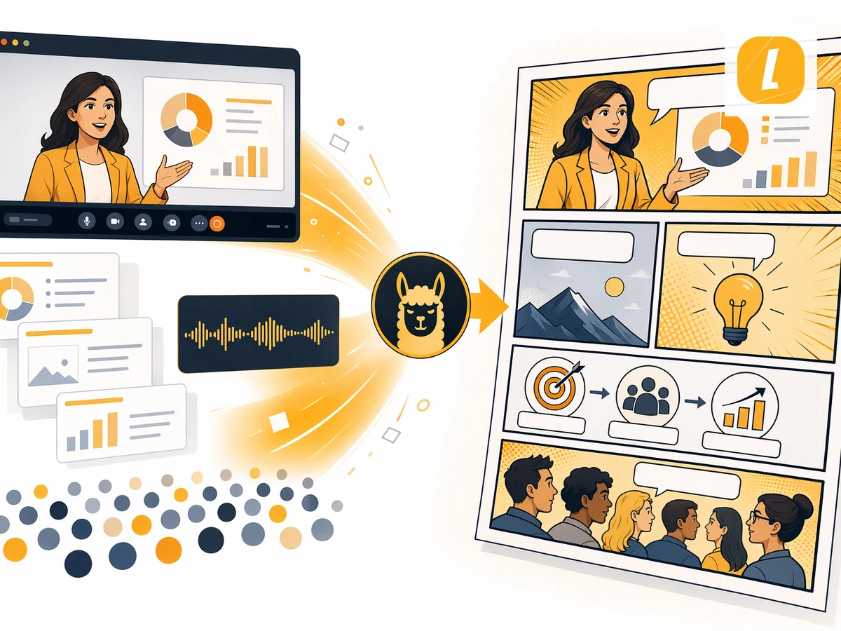 Webinar to Comic