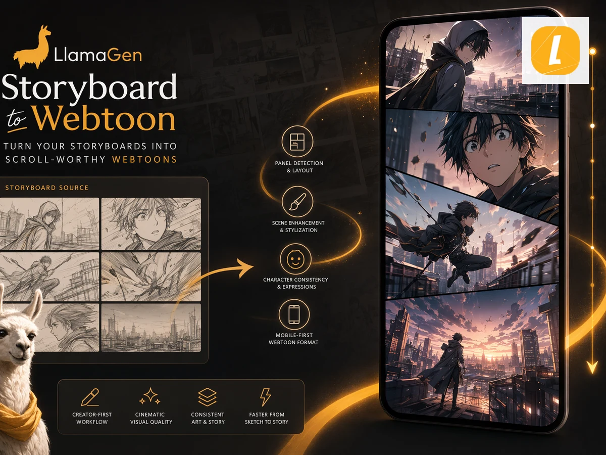 Storyboard to Webtoon