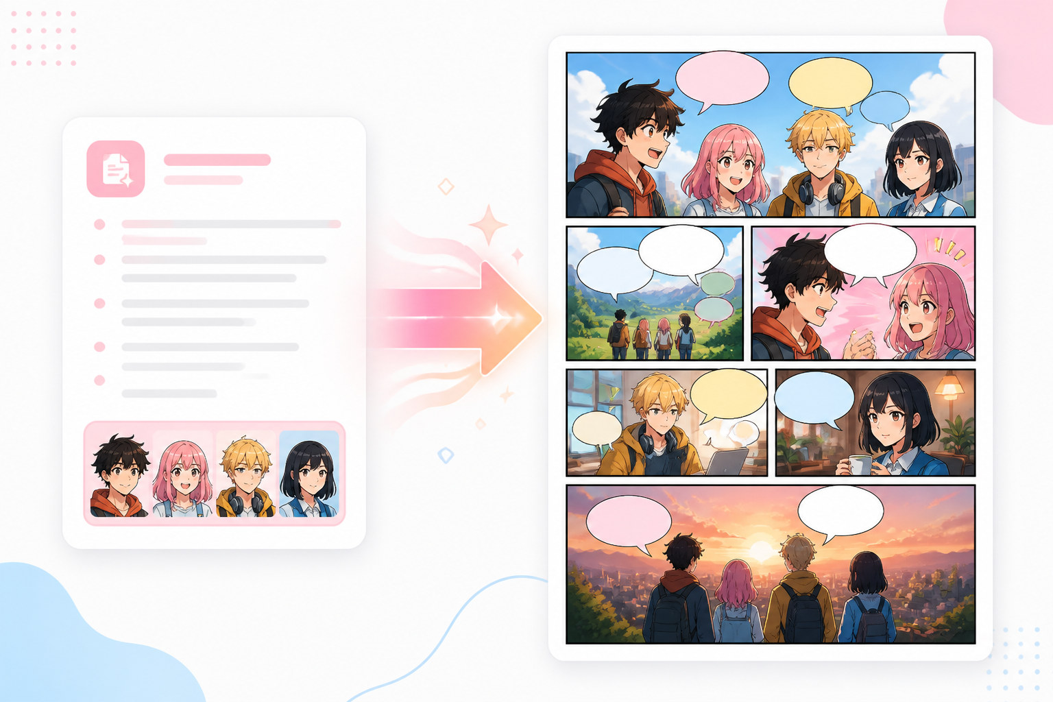 Story to Comic Generator