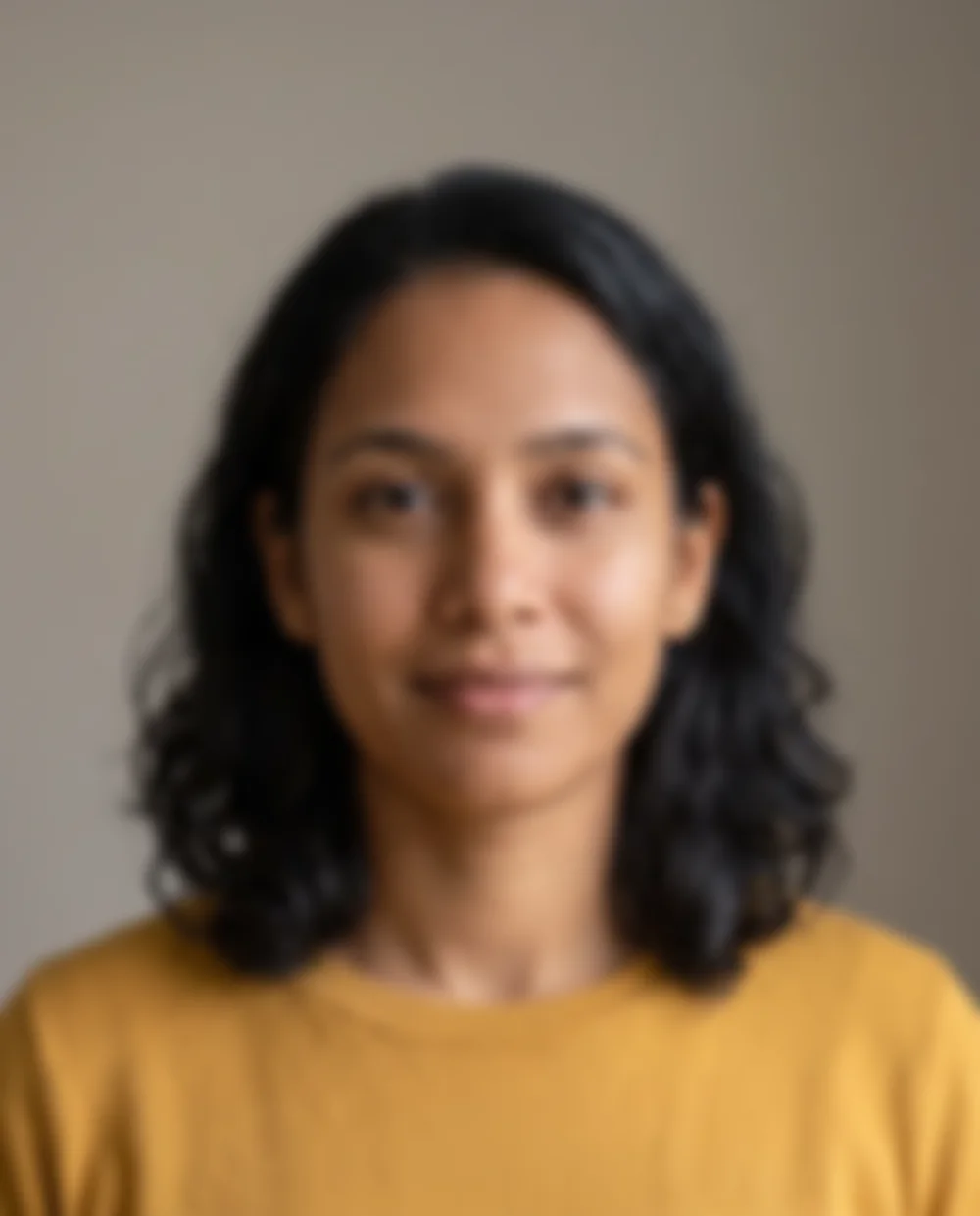 Simulated reference condition: Motion blur or poor focus hides distinguishing features. Use a sharper original; resizing cannot recover information that was never recorded.