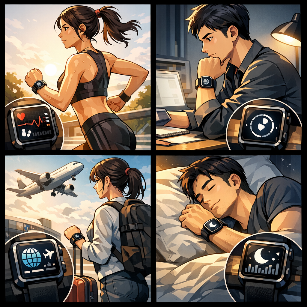 Smart Watch Feature Strip