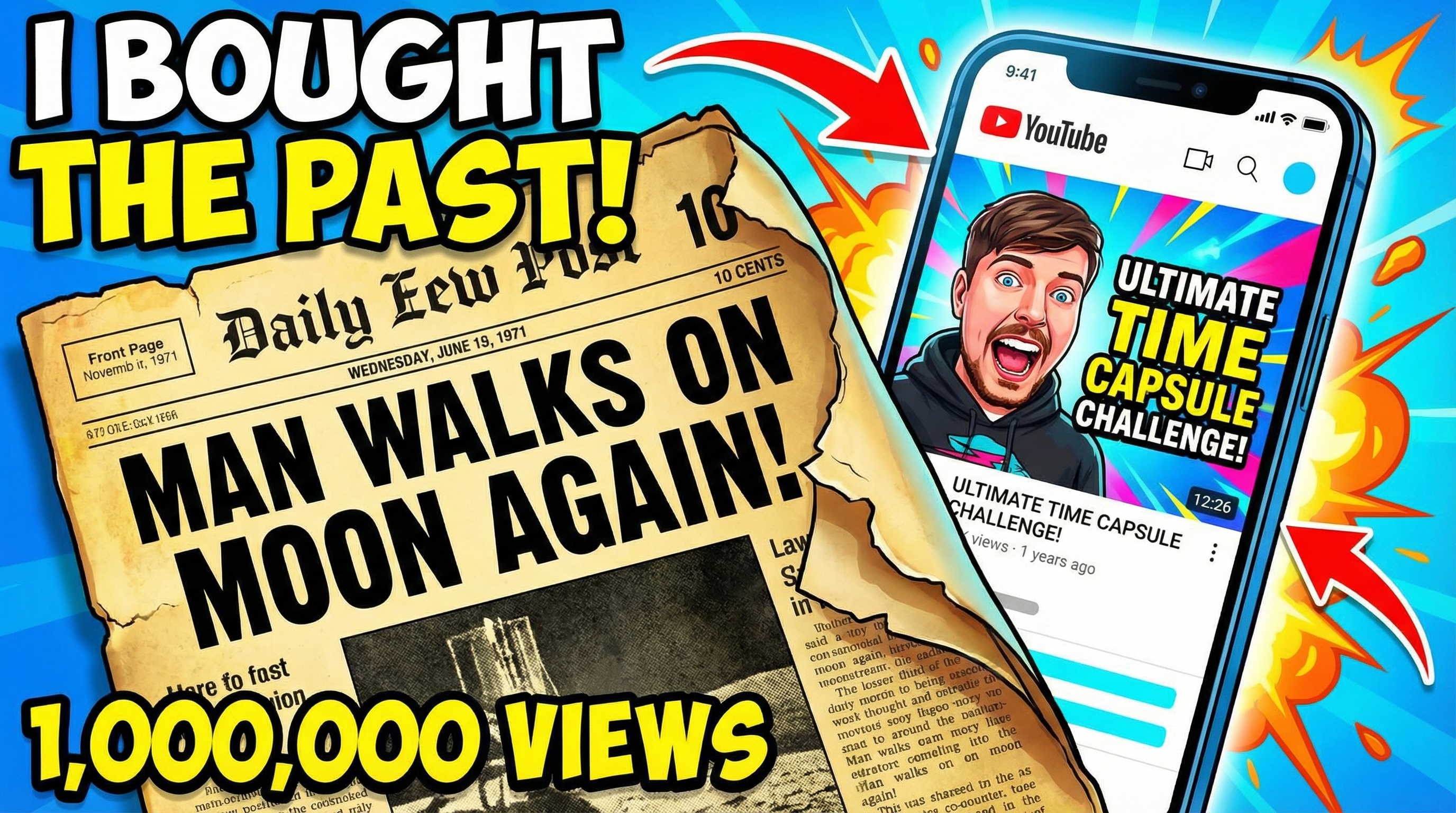 Historical Social Media Feed Generation