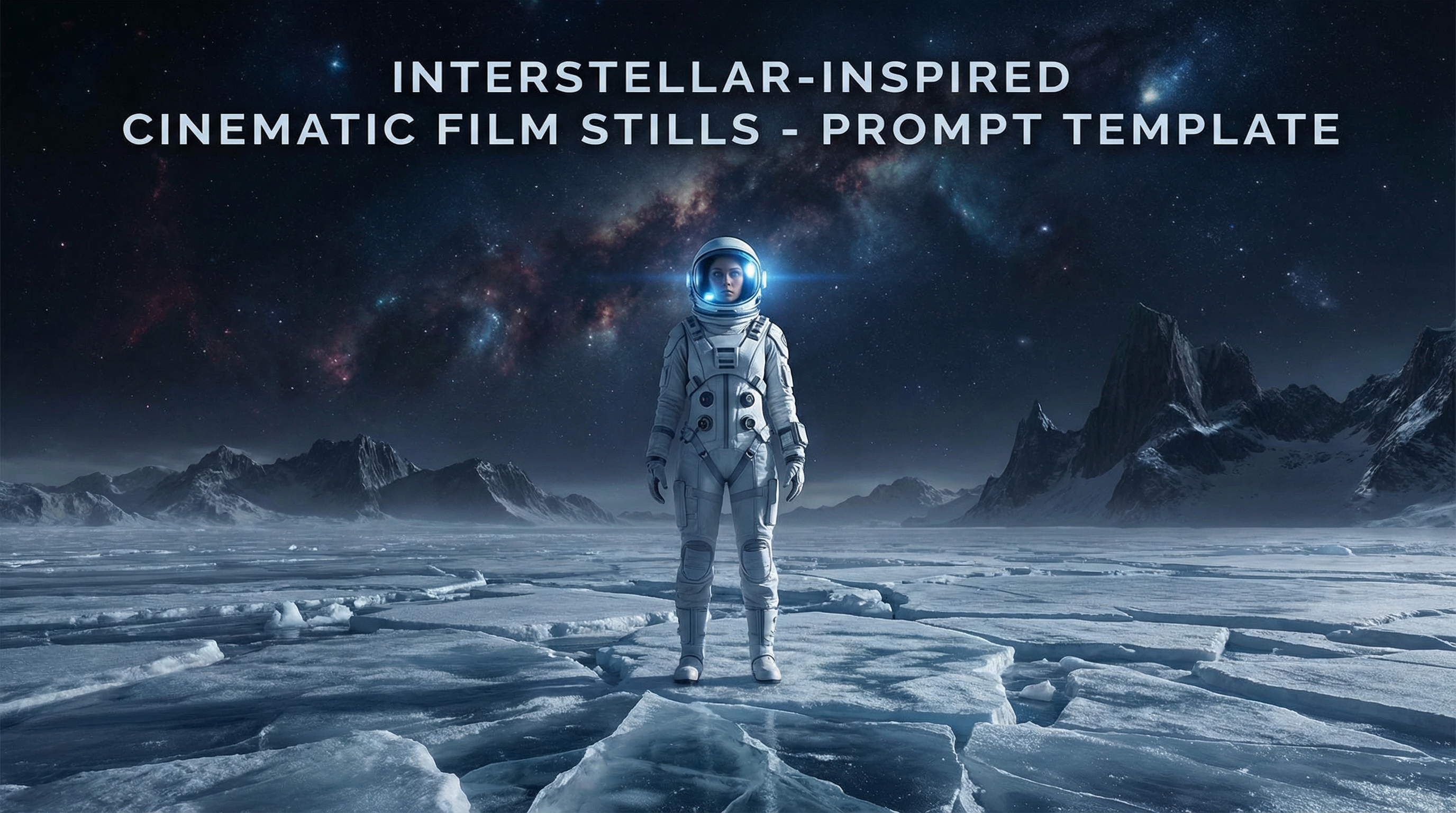Interstellar-Inspired Cinematic Film Stills Prompt