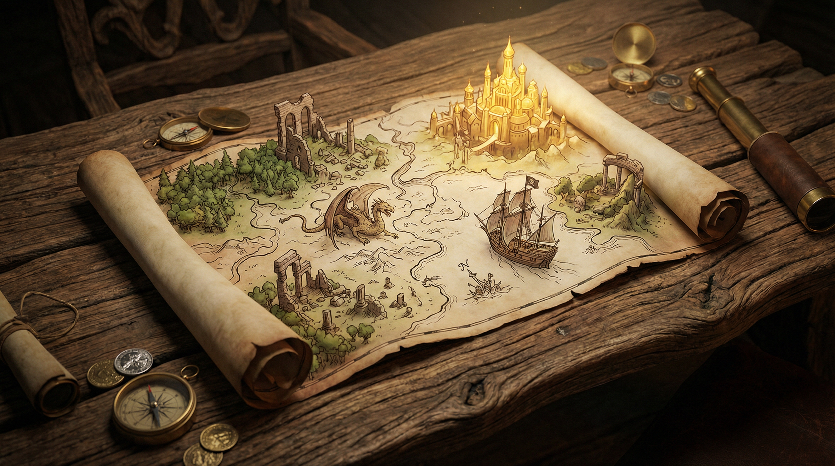 Treasure Map Adventure Prompt for Nano Banana 2