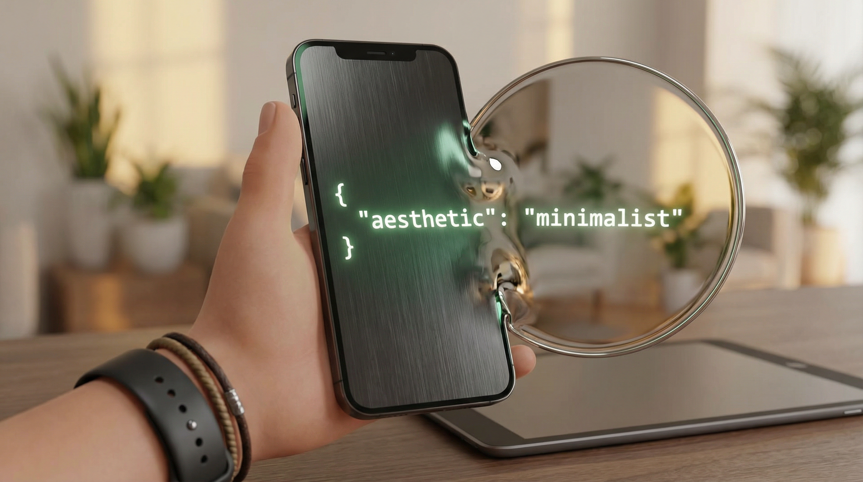 JSON Prompt for Minimalist Mirror Selfie