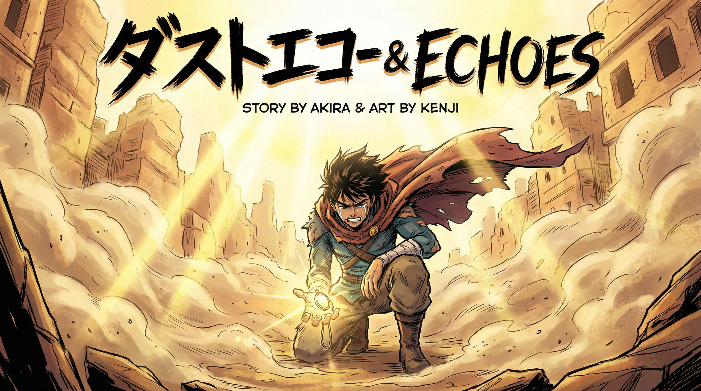Manga IP Storyboard: Leo & Max Layout 110 (Japanese Manga · Full Color)