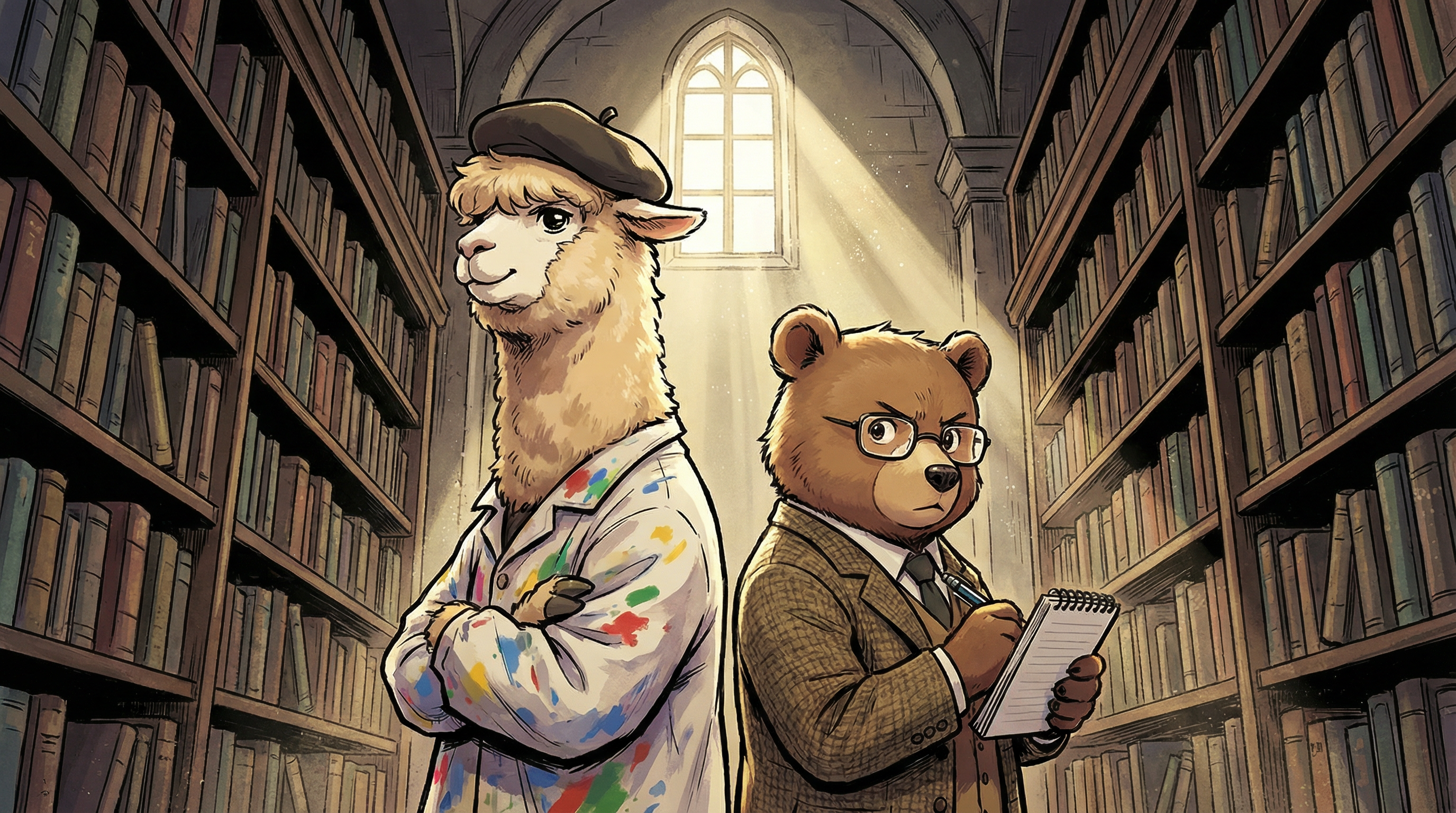 Leo & Max Layout 153 American Comic Black & White Template