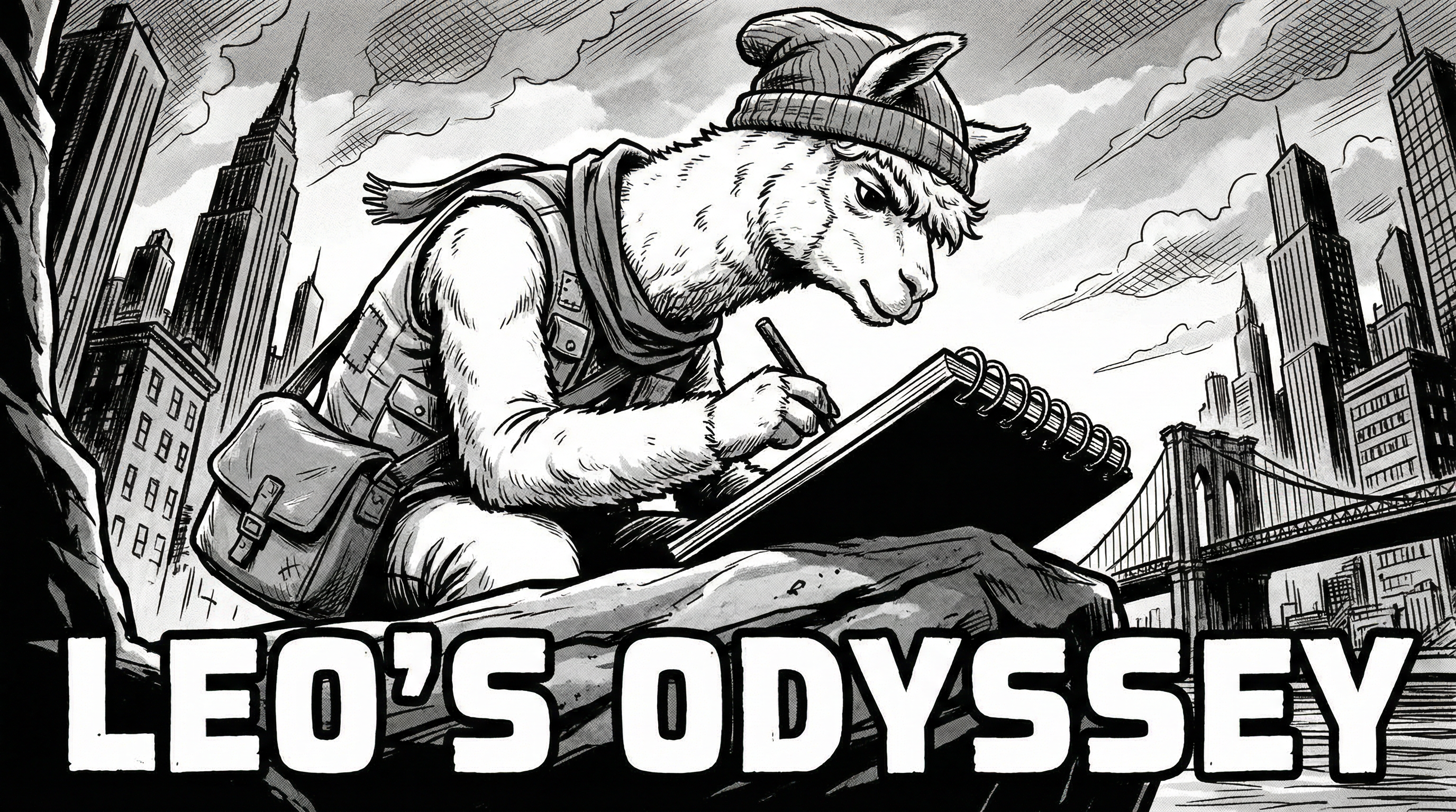 Leo & Max Layout 225 American Comic Full Color Template