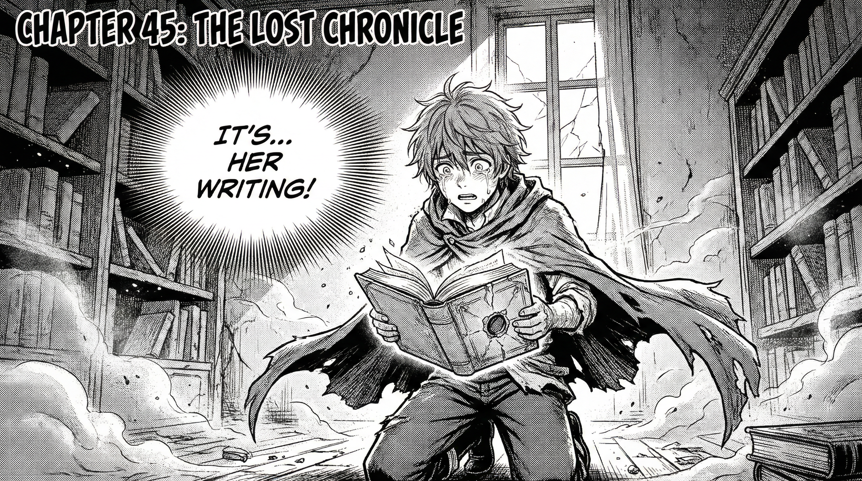 Manga IP Storyboard: Leo & Max Layout 91 (Japanese Manga · Black & White)